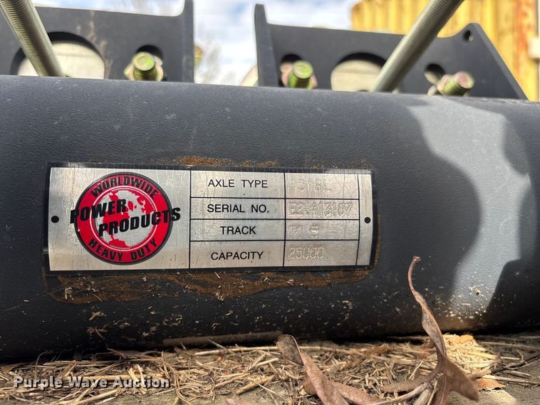 image for item EO4207 (4) Worldwide Heavy Duty Power Products P518L trailer axles
