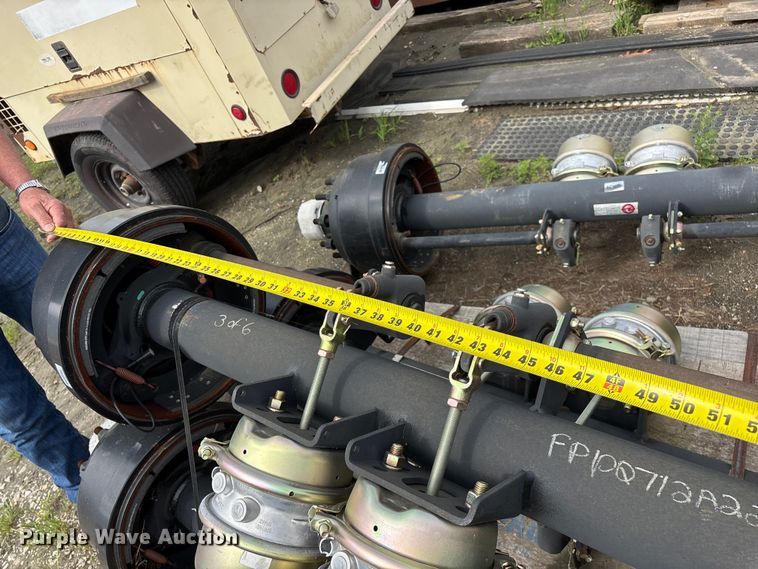 image for item EO4207 (4) Worldwide Heavy Duty Power Products P518L trailer axles