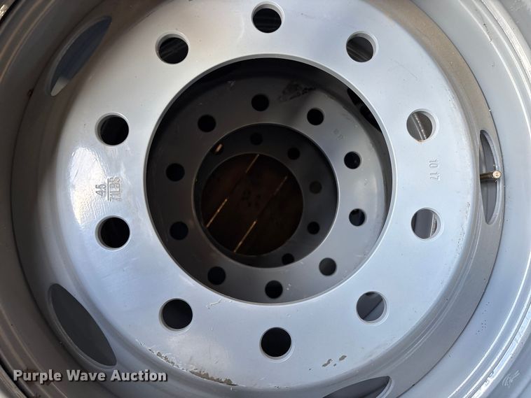image for item EO4208 (15) Ground speed 255/70R22.5 tires and wheels
