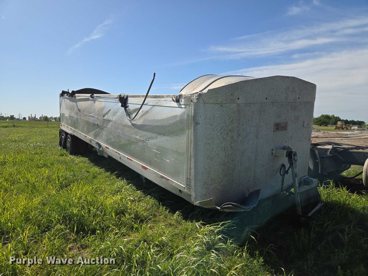 image for item ET5061 2014 Travis Body & Trailer INC Travis SY96 end dump trailer