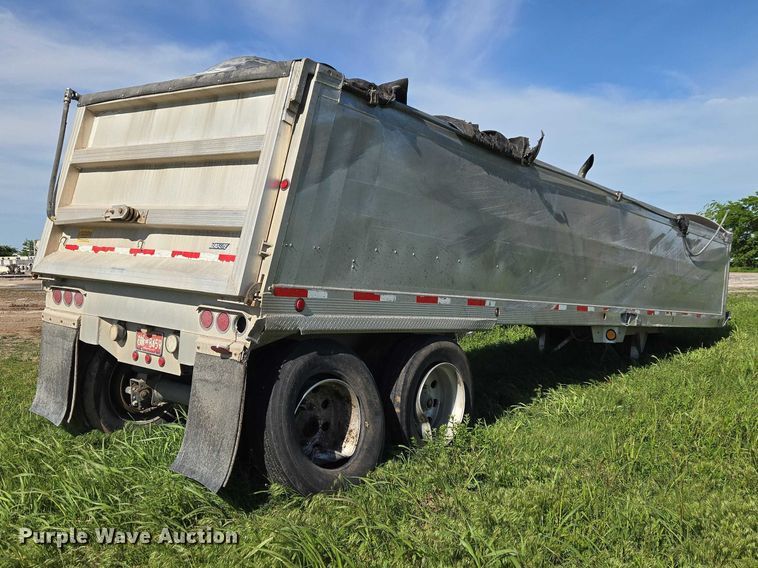 image for item ET5061 2014 Travis Body & Trailer INC Travis SY96 end dump trailer