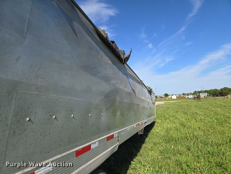 image for item ET5061 2014 Travis Body & Trailer INC Travis SY96 end dump trailer