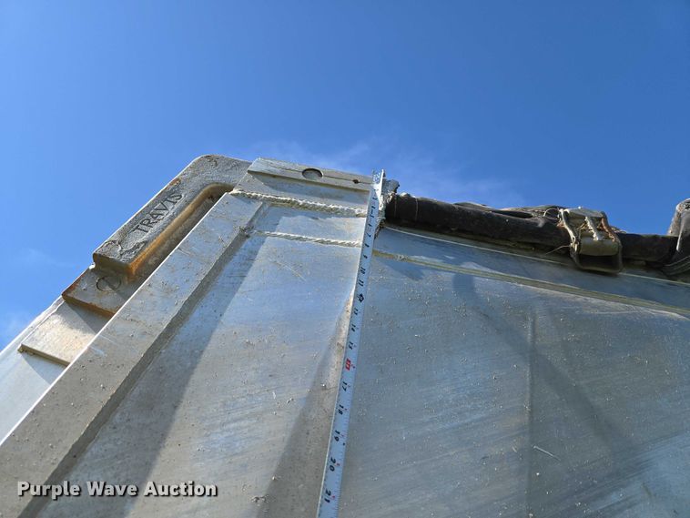 image for item ET5061 2014 Travis Body & Trailer INC Travis SY96 end dump trailer