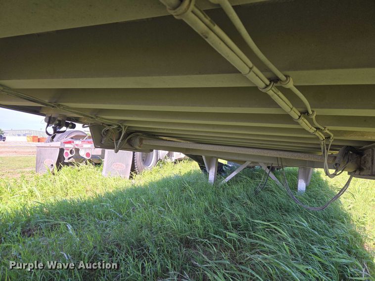 image for item ET5061 2014 Travis Body & Trailer INC Travis SY96 end dump trailer