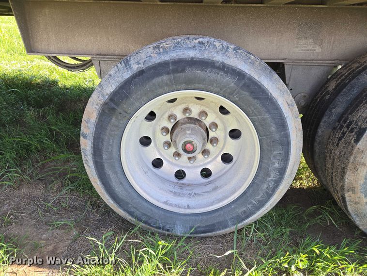 image for item ET5061 2014 Travis Body & Trailer INC Travis SY96 end dump trailer