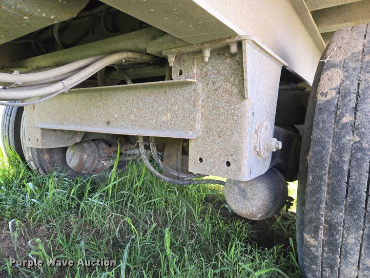 image for item ET5061 2014 Travis Body & Trailer INC Travis SY96 end dump trailer