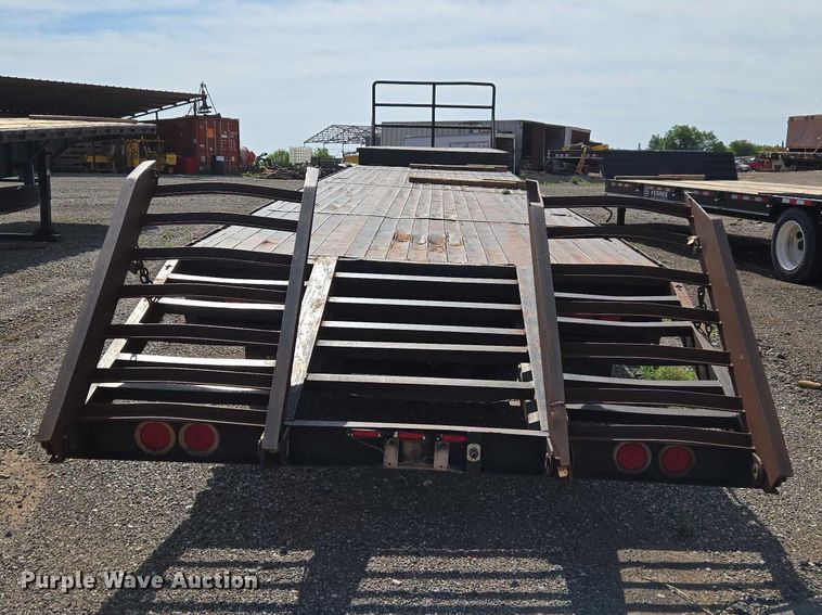 image for item ET5065 1979 Shop built, Custombuilt SD46TA drop deck equipment trailer
