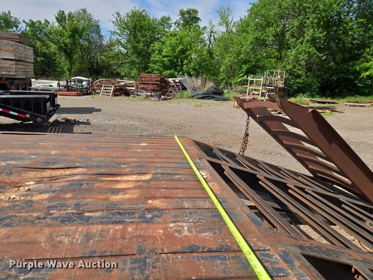 image for item ET5065 1979 Shop built, Custombuilt SD46TA drop deck equipment trailer