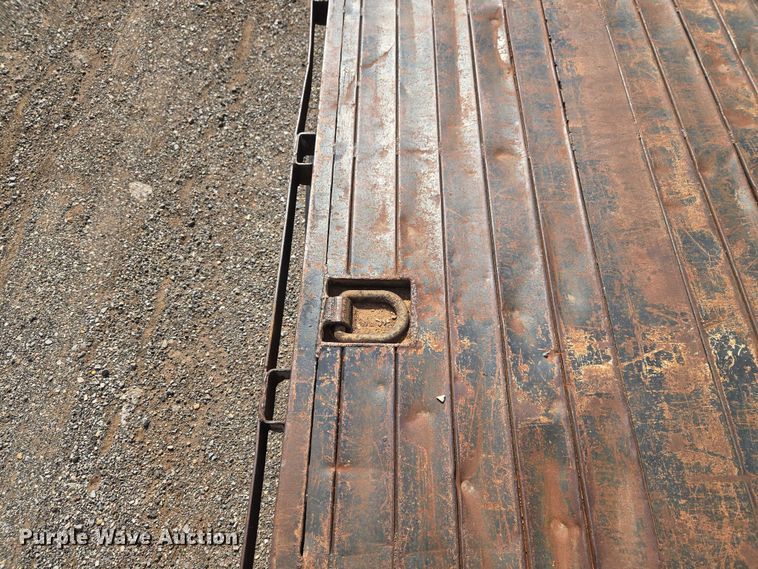 image for item ET5065 1979 Shop built, Custombuilt SD46TA drop deck equipment trailer