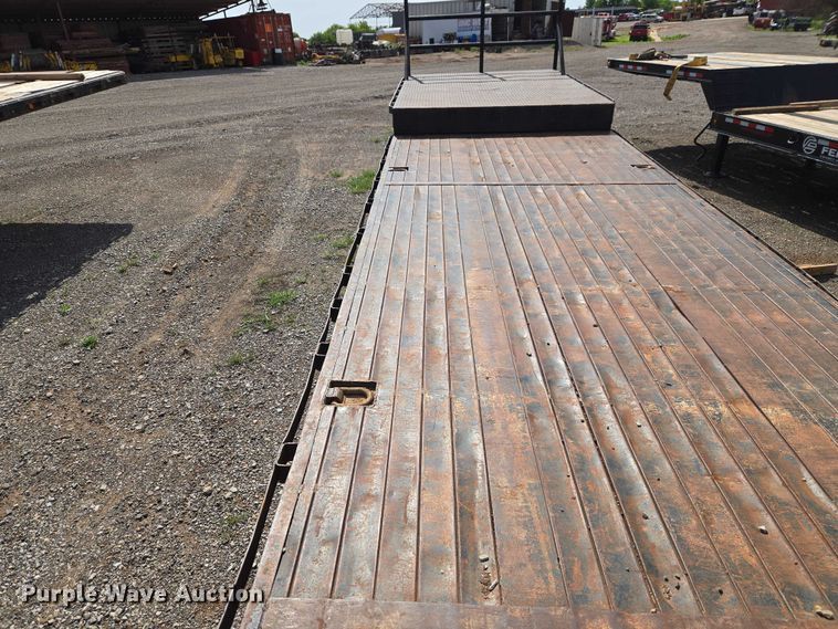 image for item ET5065 1979 Shop built, Custombuilt SD46TA drop deck equipment trailer