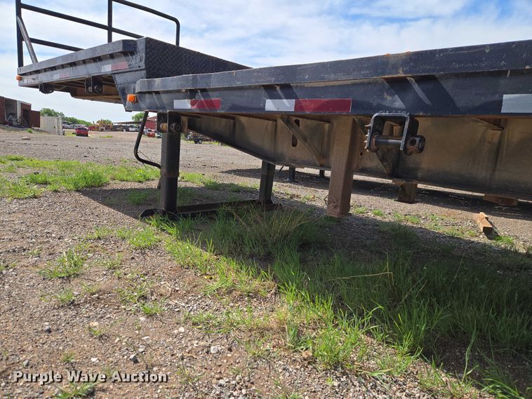 image for item ET5065 1979 Shop built, Custombuilt SD46TA drop deck equipment trailer