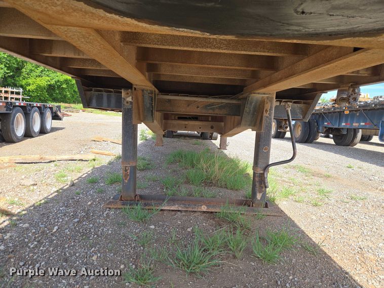 image for item ET5065 1979 Shop built, Custombuilt SD46TA drop deck equipment trailer