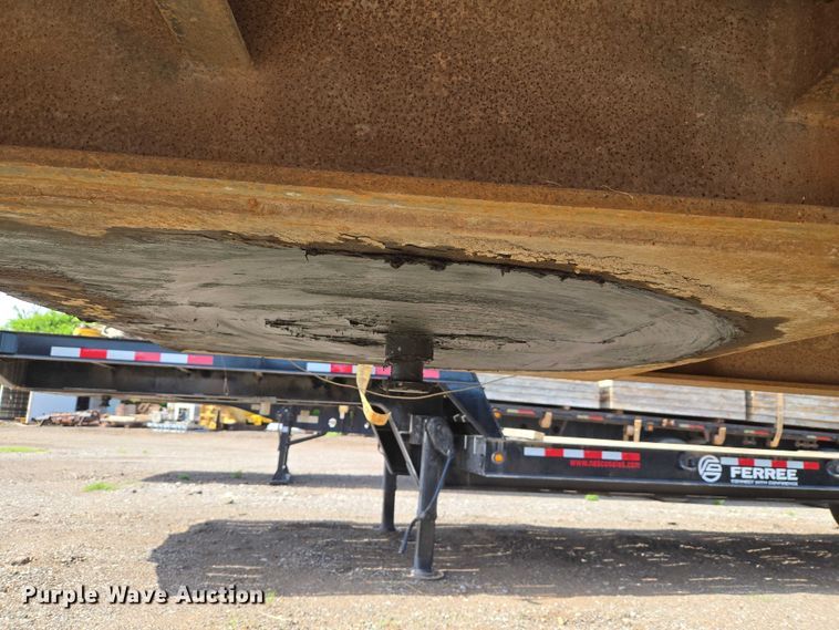 image for item ET5065 1979 Shop built, Custombuilt SD46TA drop deck equipment trailer