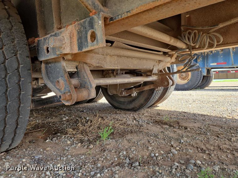 image for item ET5065 1979 Shop built, Custombuilt SD46TA drop deck equipment trailer