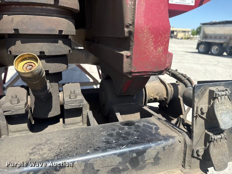 image for item ET6037 2015 Construction Trailer Specialists EHRD40 end dump trailer