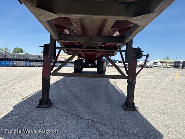 image for item ET6037 2015 Construction Trailer Specialists EHRD40 end dump trailer