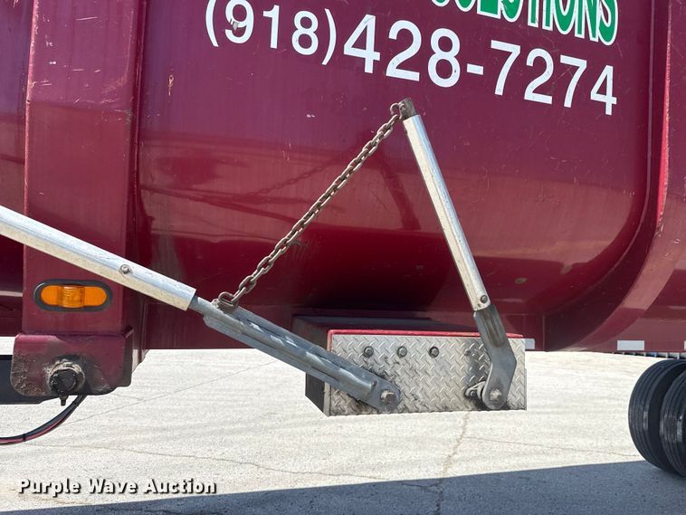 image for item ET6037 2015 Construction Trailer Specialists EHRD40 end dump trailer