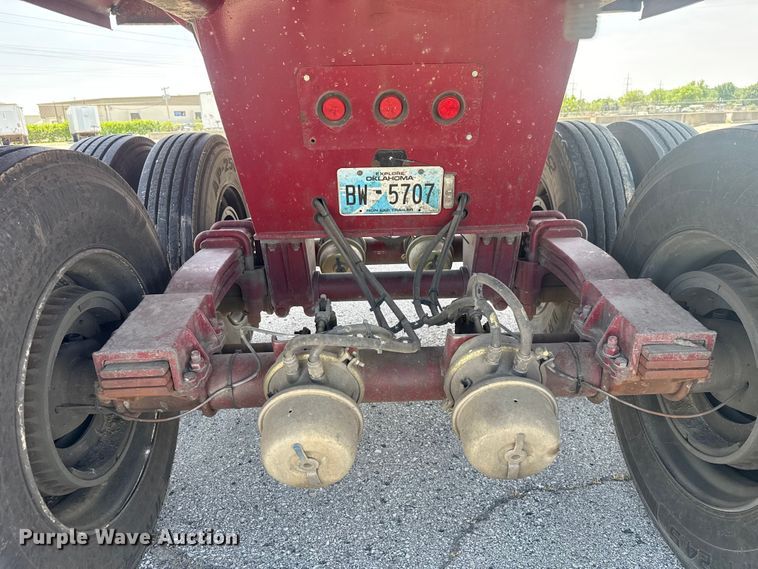 image for item ET6037 2015 Construction Trailer Specialists EHRD40 end dump trailer