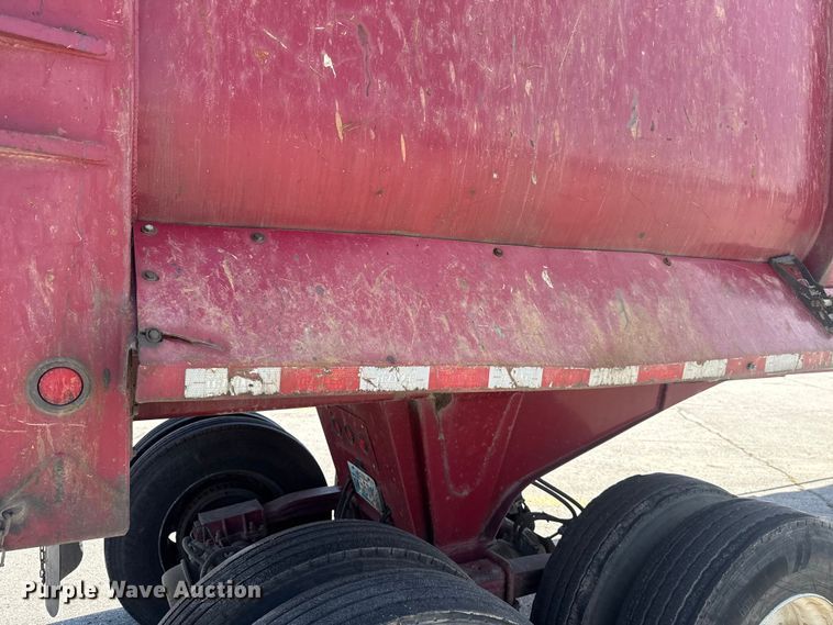 image for item ET6037 2015 Construction Trailer Specialists EHRD40 end dump trailer