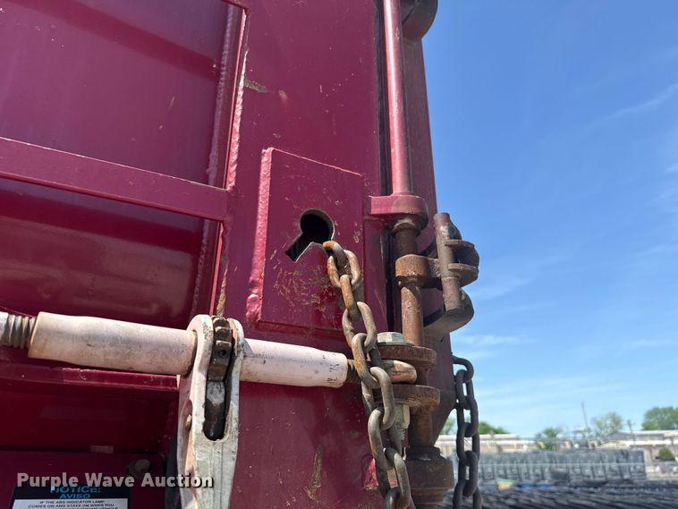 image for item ET6037 2015 Construction Trailer Specialists EHRD40 end dump trailer