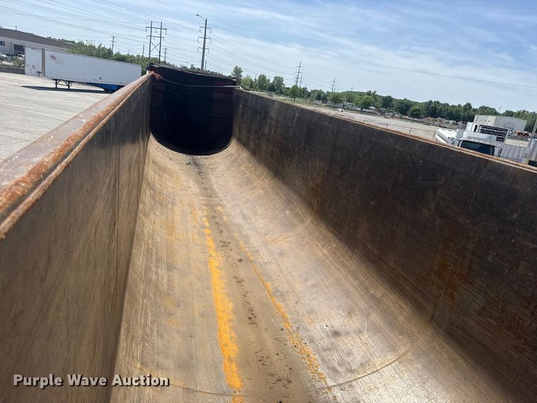 image for item ET6037 2015 Construction Trailer Specialists EHRD40 end dump trailer