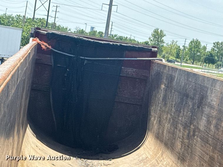 image for item ET6037 2015 Construction Trailer Specialists EHRD40 end dump trailer