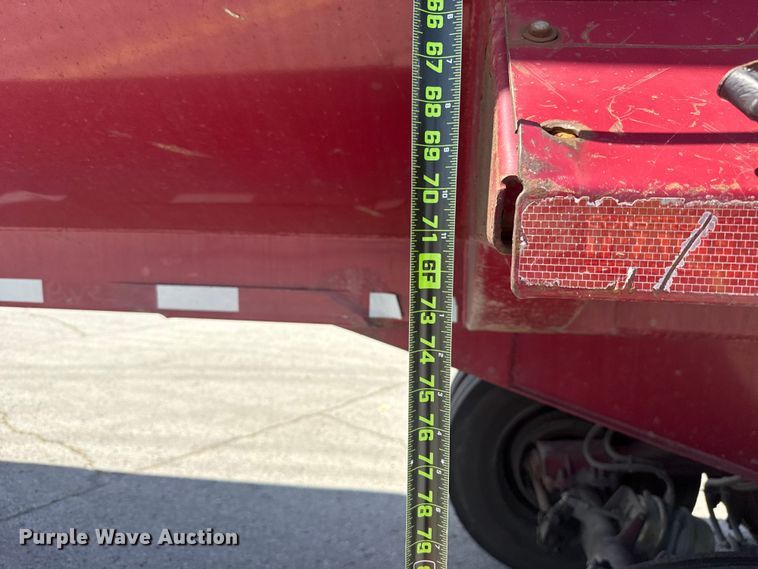 image for item ET6037 2015 Construction Trailer Specialists EHRD40 end dump trailer