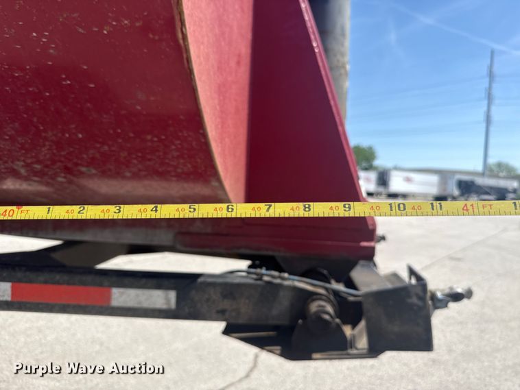 image for item ET6037 2015 Construction Trailer Specialists EHRD40 end dump trailer