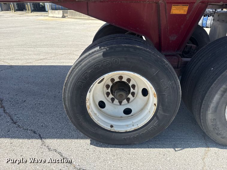 image for item ET6037 2015 Construction Trailer Specialists EHRD40 end dump trailer