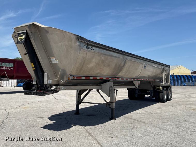 image for item ET6038 2018 Mac Trailer Manufacturing end dump trailer