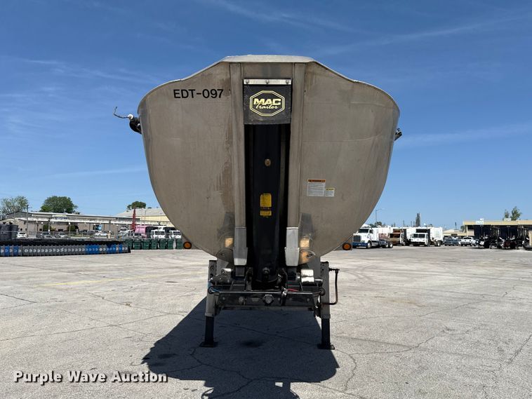 image for item ET6038 2018 Mac Trailer Manufacturing end dump trailer