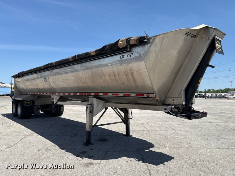 image for item ET6038 2018 Mac Trailer Manufacturing end dump trailer
