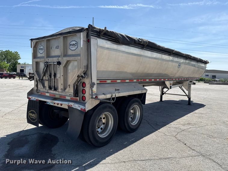image for item ET6038 2018 Mac Trailer Manufacturing end dump trailer