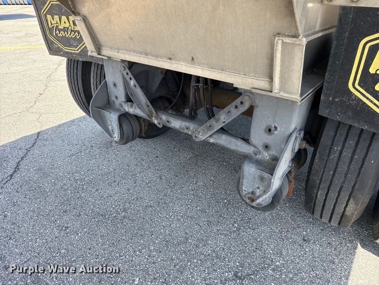 image for item ET6038 2018 Mac Trailer Manufacturing end dump trailer