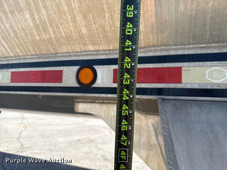 image for item ET6038 2018 Mac Trailer Manufacturing end dump trailer