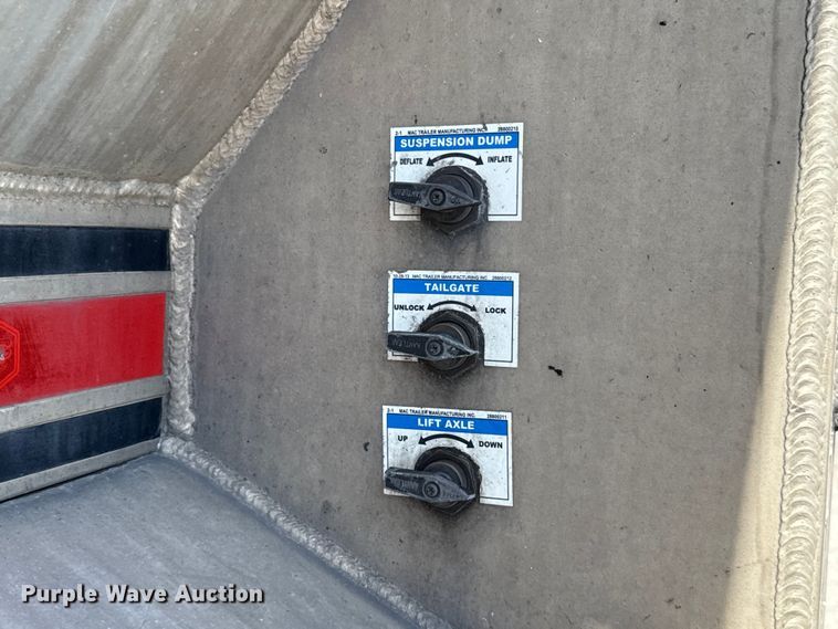 image for item ET6038 2018 Mac Trailer Manufacturing end dump trailer