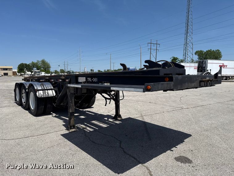 image for item ET6041 2013 Dragon container trailer