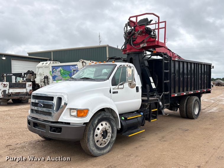 image for item EU0563 2011 Ford F-750 grapple truck