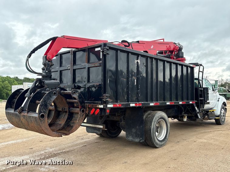 image for item EU0563 2011 Ford F-750 grapple truck
