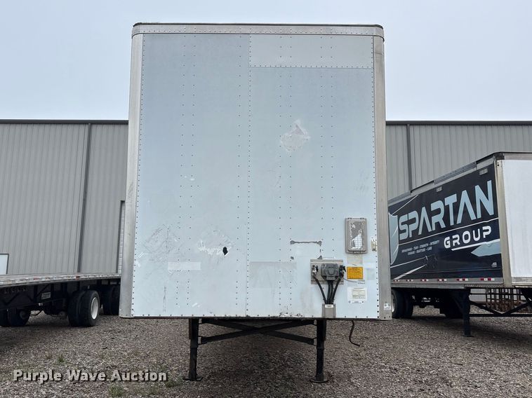 image for item EU5507 2008 Utility Trailer Manufacturer dry van trailer