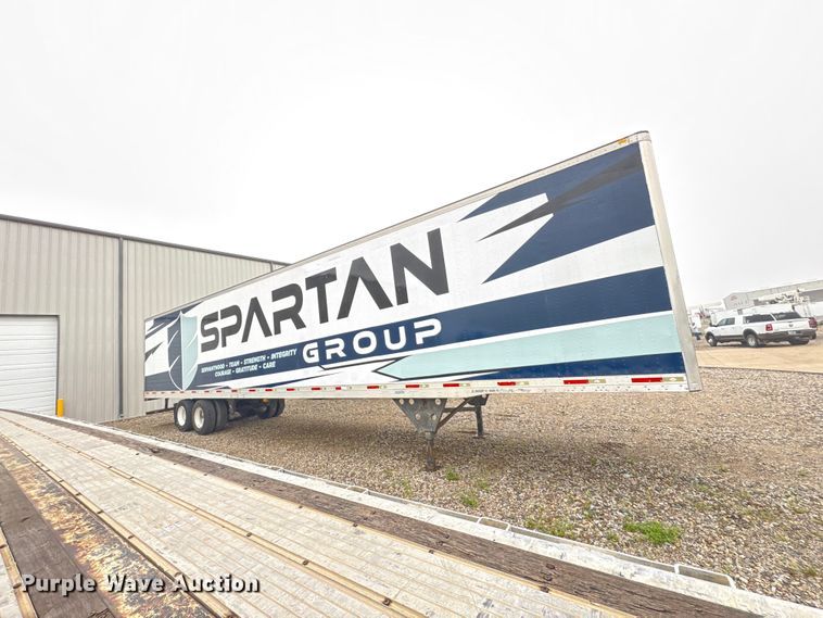 image for item EU5507 2008 Utility Trailer Manufacturer dry van trailer