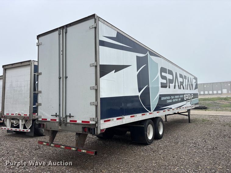 image for item EU5507 2008 Utility Trailer Manufacturer dry van trailer