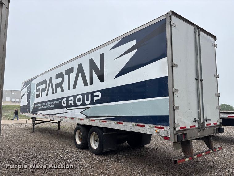 image for item EU5507 2008 Utility Trailer Manufacturer dry van trailer