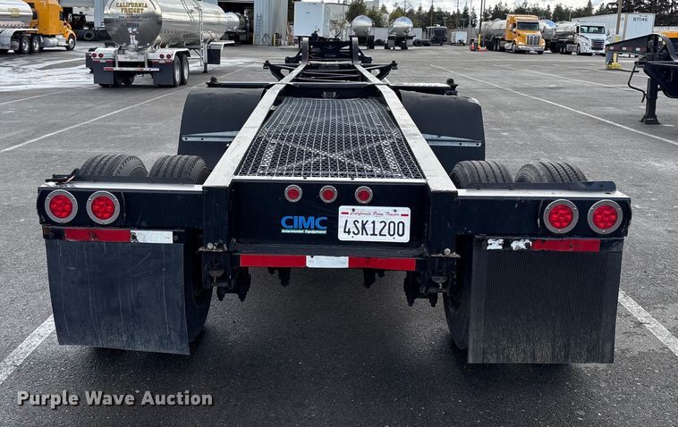 image for item EU8530 2018 CIMC SZJ9347TJZ54 container trailer