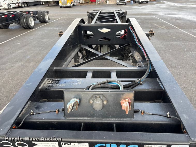 image for item EU8530 2018 CIMC SZJ9347TJZ54 container trailer