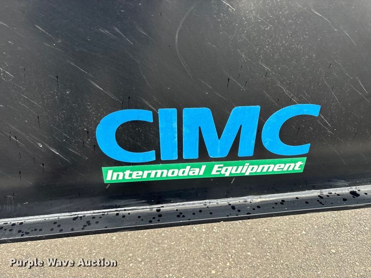 image for item EU8530 2018 CIMC SZJ9347TJZ54 container trailer