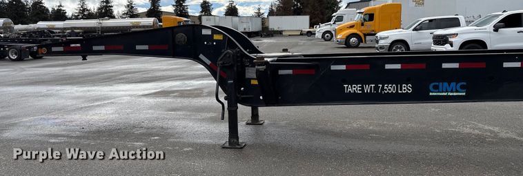 image for item EU8531 2018 CIMC SZJ9347TJZ54 container trailer