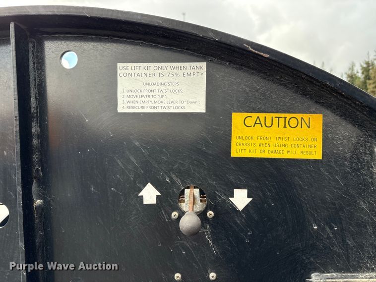 image for item EU8531 2018 CIMC SZJ9347TJZ54 container trailer