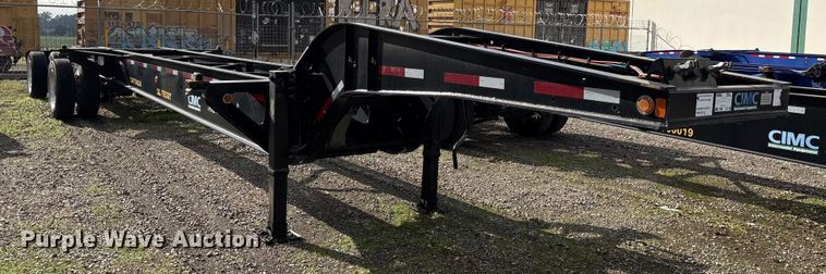 image for item EU8545 2018 CIMC SZJ9347TJZ54 container trailer
