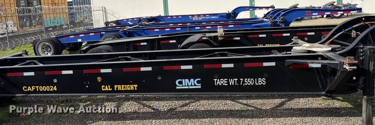 image for item EU8545 2018 CIMC SZJ9347TJZ54 container trailer